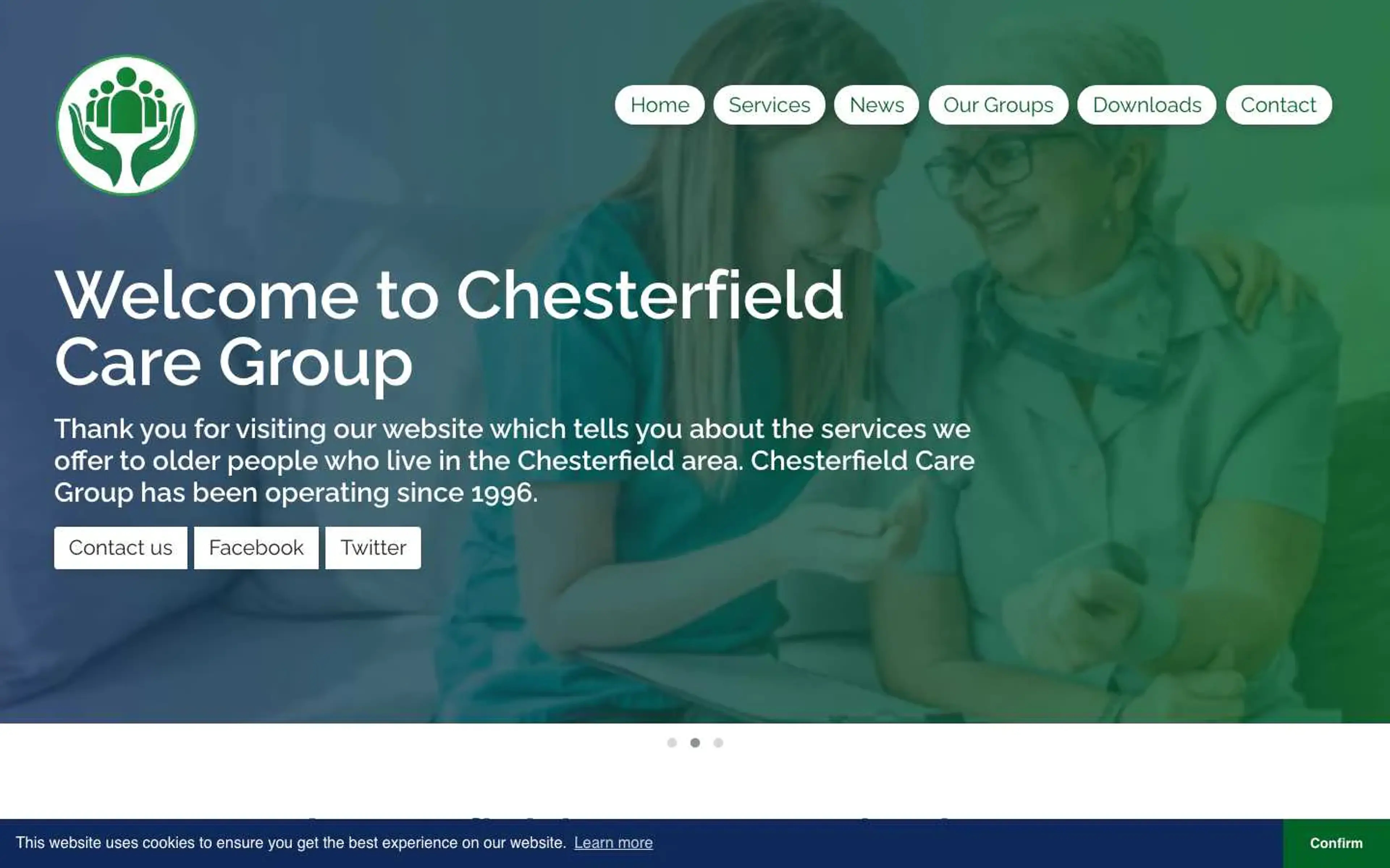 Recent project we worked on for Chesterfield Care Group