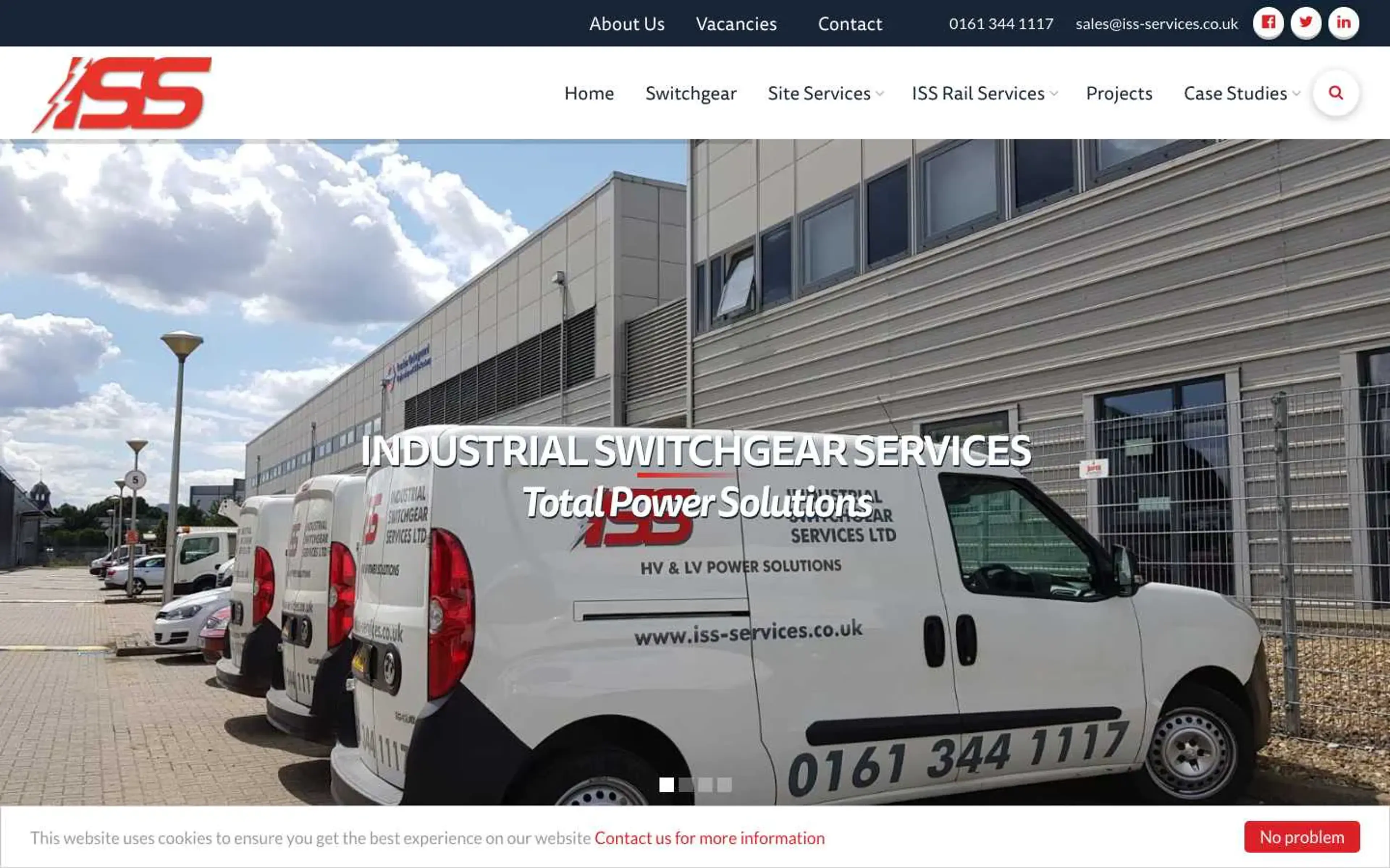 Recent project we worked on for ISS Services