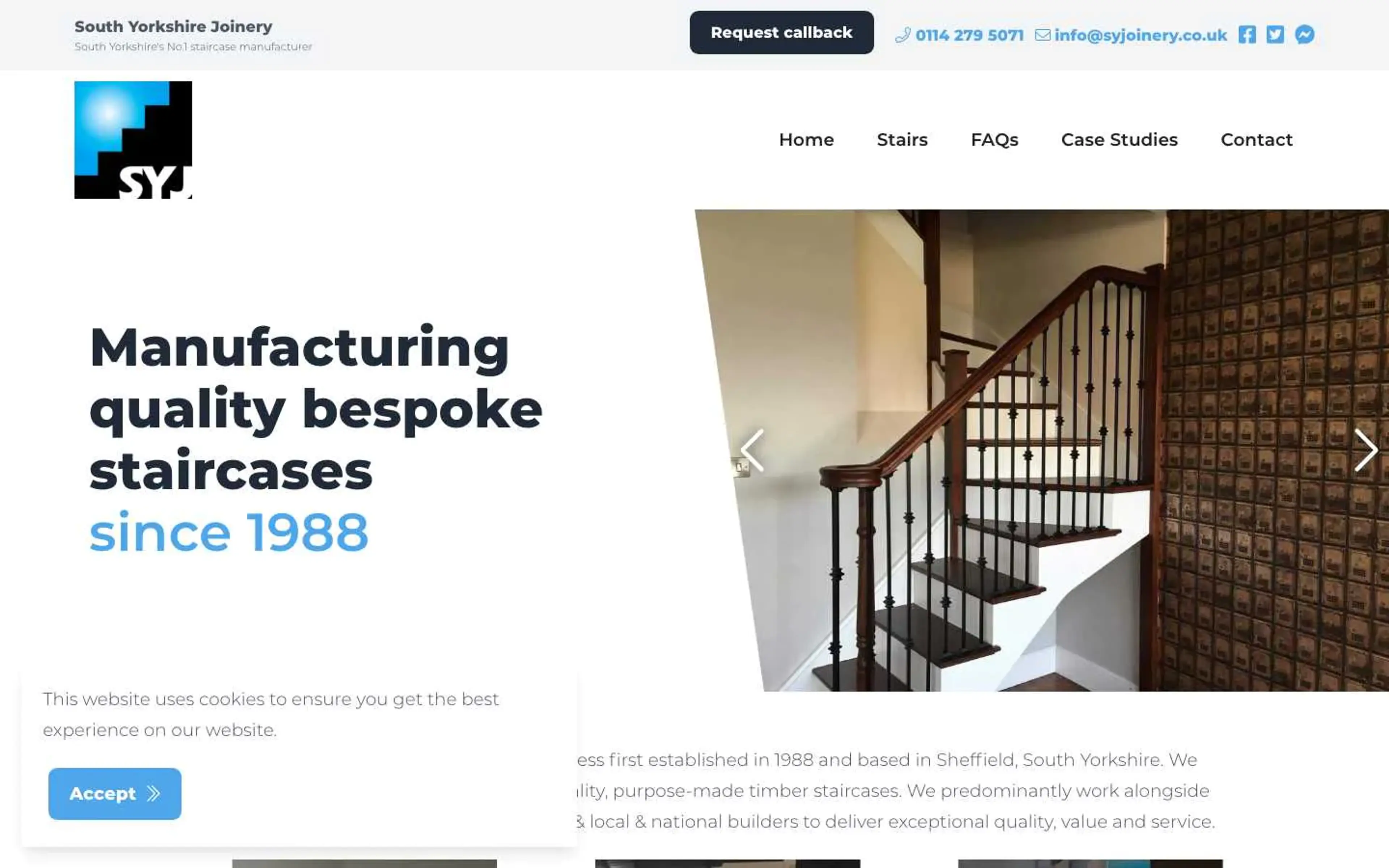 Recent project we worked on for South Yorkshire Joinery