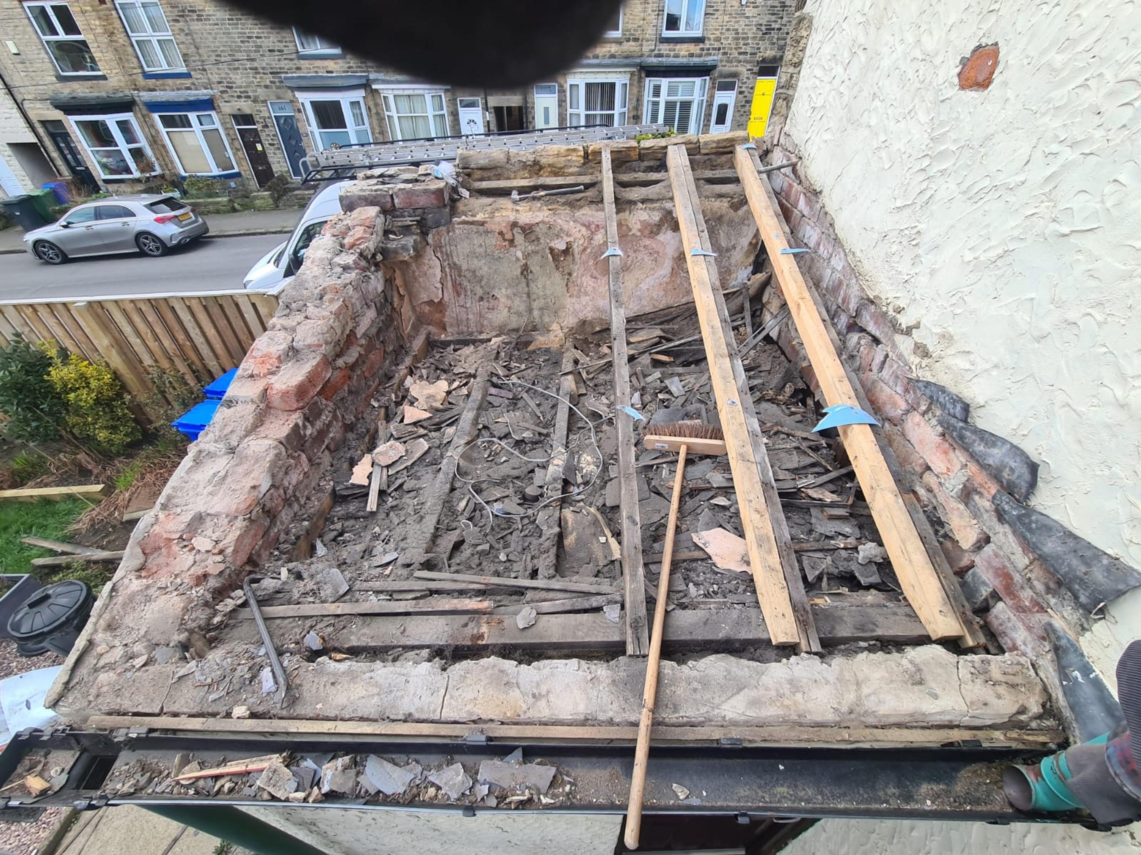 Before photo 2 for Penetrating Damp Treatment, Roof Replacement, and Timber Floor Replacement in Stannington, South Yorkshire