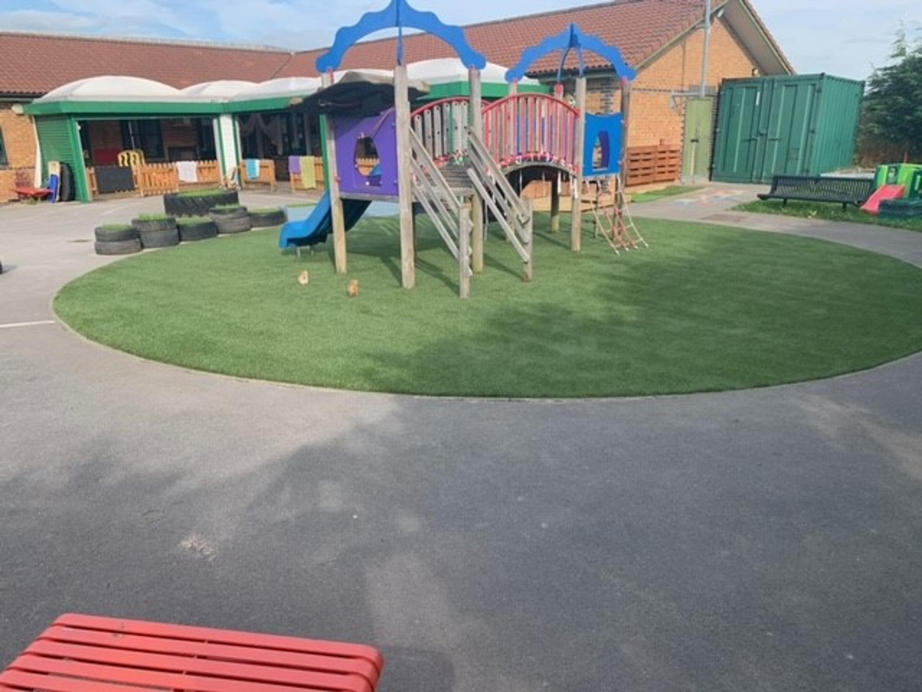Commercial artificial grass in Sheffield, S2, South Yorkshire