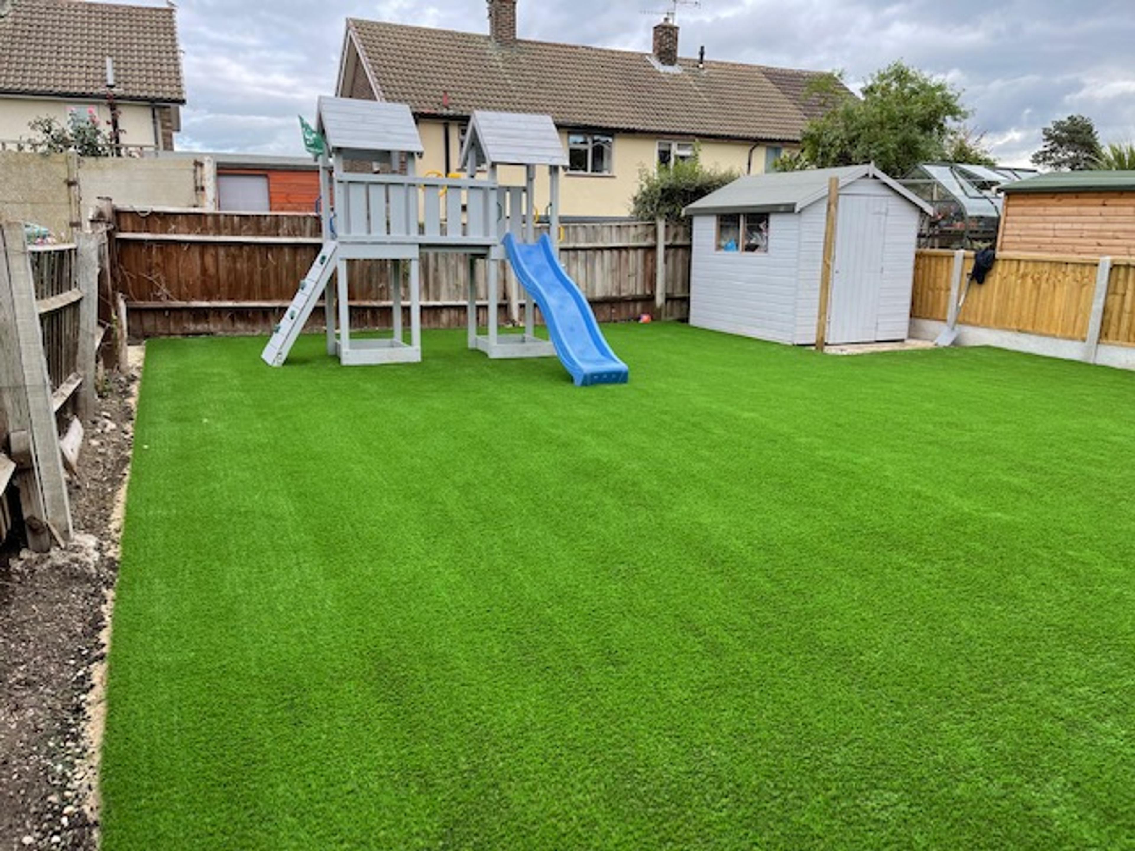 Artificial grass install Calow, S44, South Yorkshire
