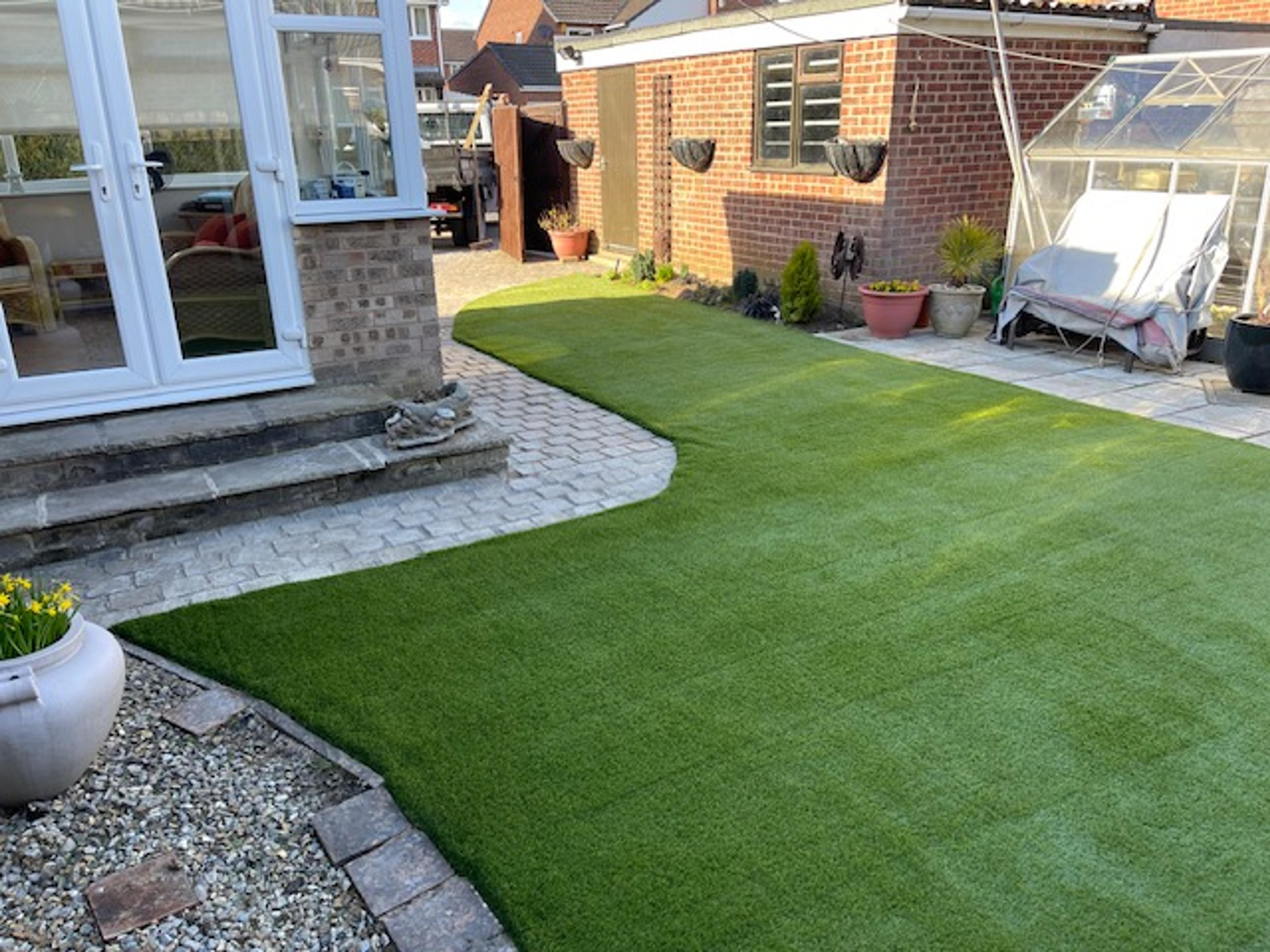 Artificial grass install Anston, S25, South Yorkshire